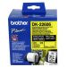 Brother DK22606 Yellow Continuous Length Film Label Roll (62mm x 15.24m)