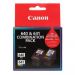 Canon PG640CL641CP Black & Colour Ink Cartridge Combo Pack